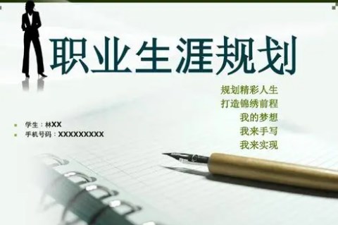 个人职业生涯规划书500字